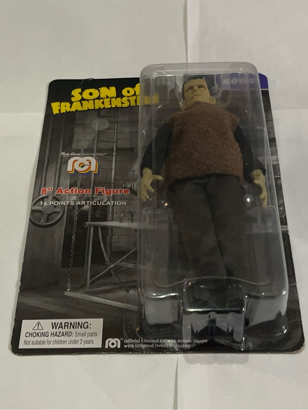 2021 Mego Son of Frankenstein 8" Action Figure NIB Sealed RARE